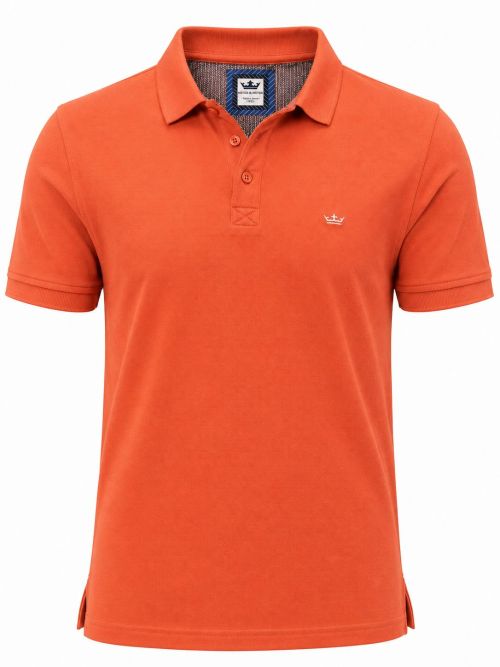 Alternative view of Polo Korte Mouw Oranje
