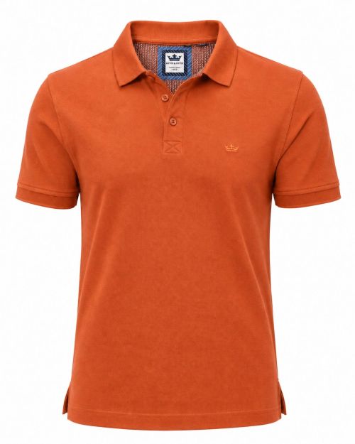 Alternative view of Polo Korte Mouw Burnt Orange