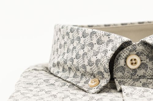 Dessin hemd Beige/Marine