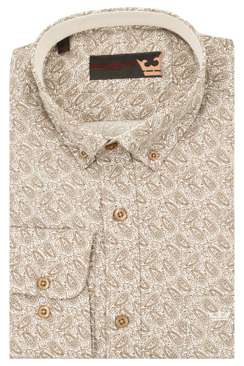 Alternative view of Dessin hemd Beige/Lever