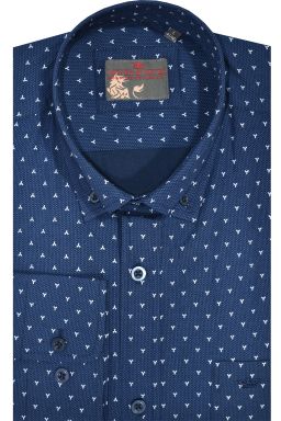 Hemd-Dessin-Blauw