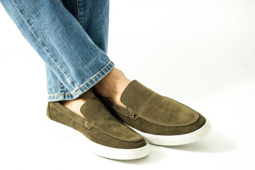 Loafers Groen