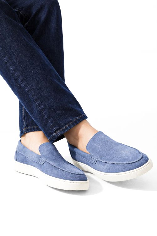 Loafers Rafblauw