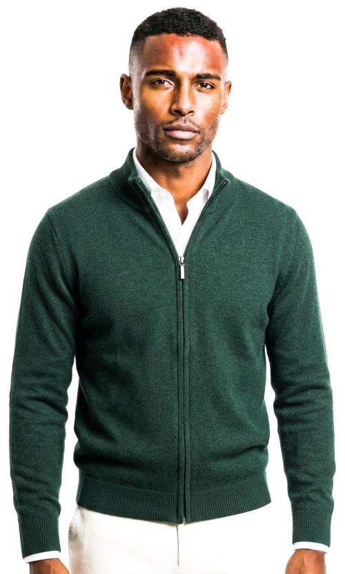 Vest Katoen Army Groen