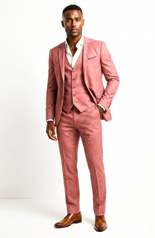 Alternative view of Kostuum Framboos 2 of 3-Delig