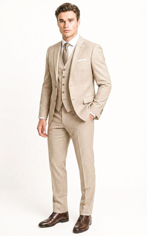 Alternative view of Kostuum Zand 2 of 3-Delig