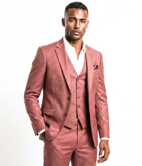 Kostuum Framboos 2 of 3-Delig