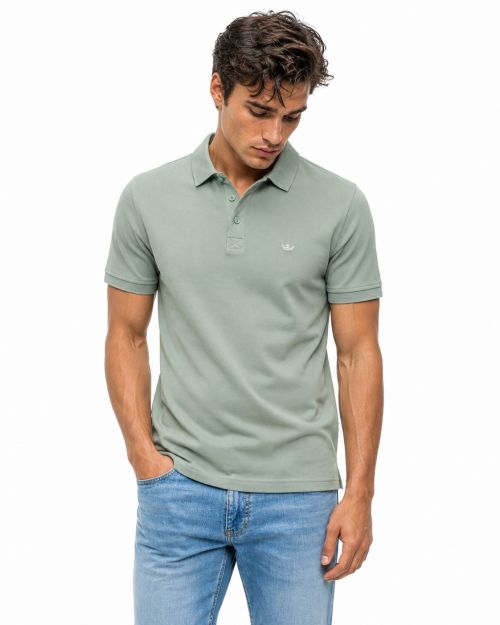 Polo Korte Mouw New Green