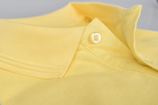 polo geel korte mouw