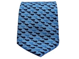 Stropdas-Blauw-Dessin